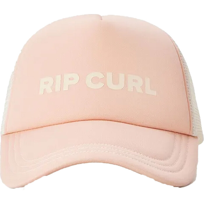 2024 Rip Curl Klassische Surf Trucker Cap Hut 00SWHE - Peach